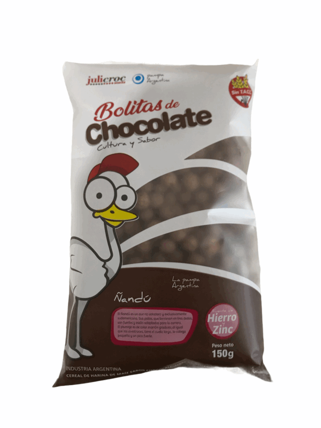 BOLITAS DE CHOCOLATE JULICROC 150g