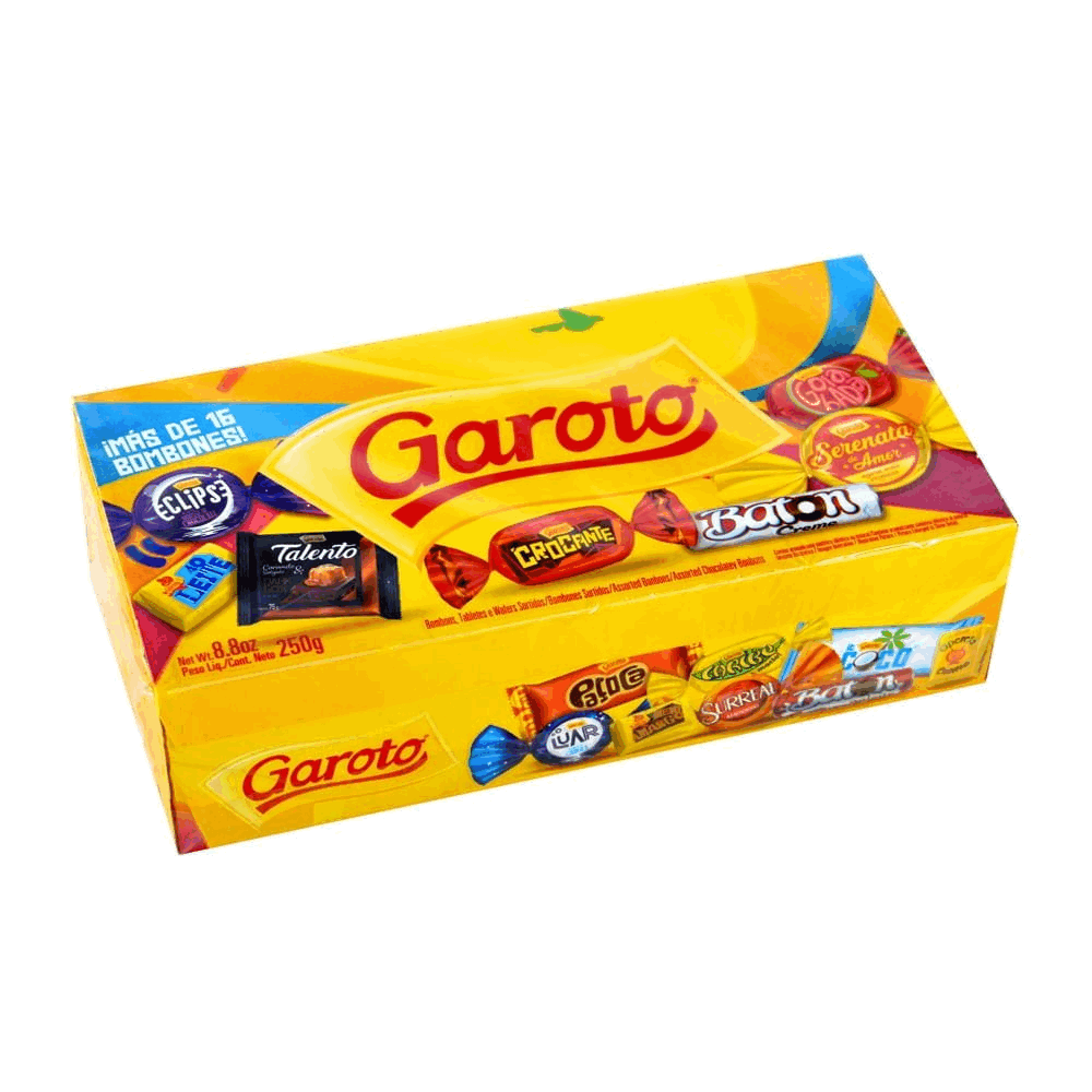 BOMBONES GAROTO SURTIDOS CAJA 250g