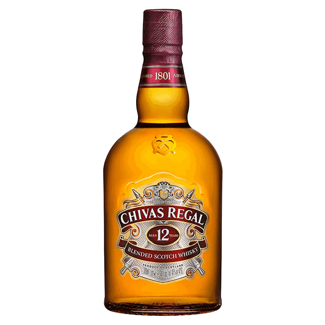 WHISKY CHIVAS 12 AÑOS 750cc