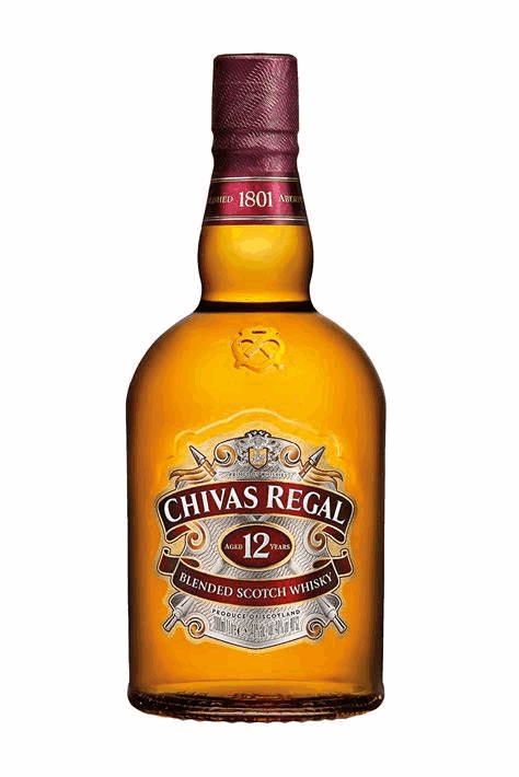 WHISKY CHIVAS 12 AÑOS 1 Lt