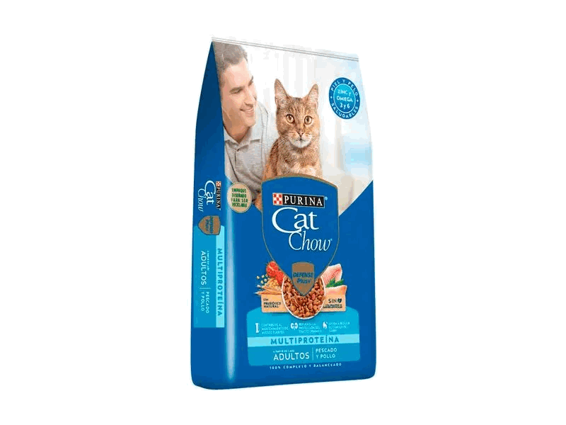 ALIMENTO CAT CHOW PESCADO POLLO 1Kg