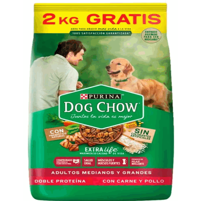 ALIMENTO DOG CHOW ADULTOS MED/GRANDES CYP 17KG